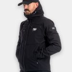 Friluftsjacka, extreme hybrid jacket black, herr