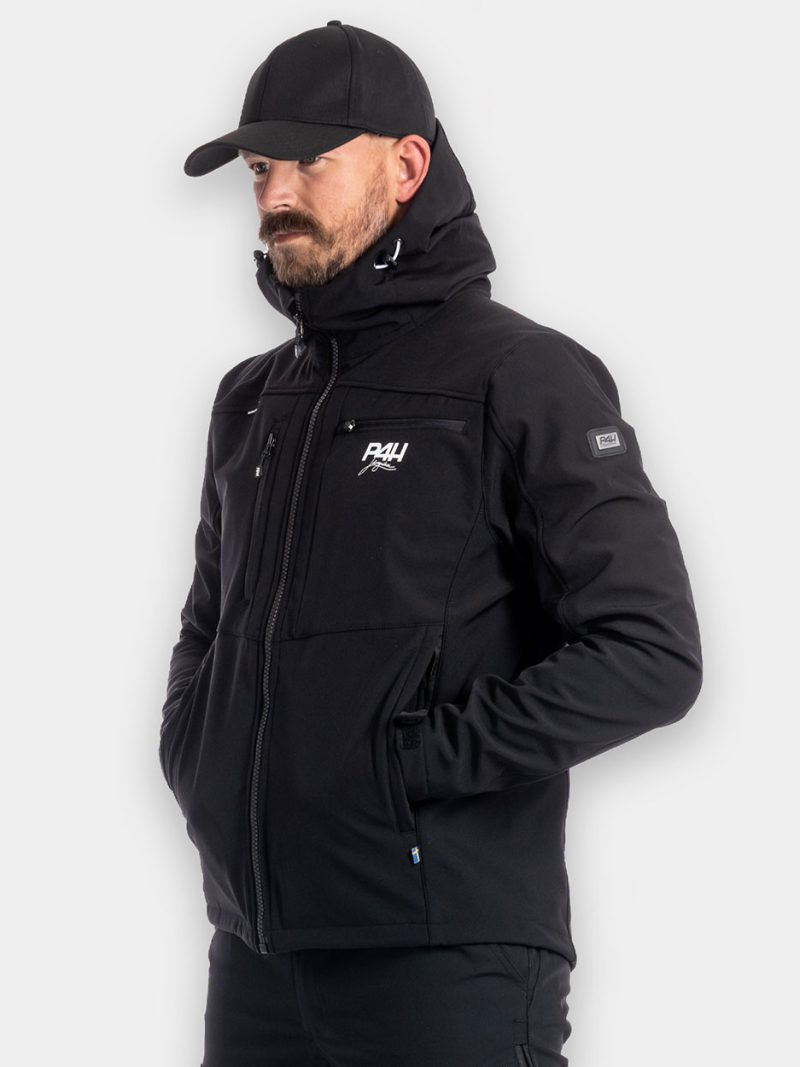 Friluftsjacka, extreme hybrid jacket black, herr