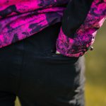 Jaktställ dam, hunters elite pink camo-black